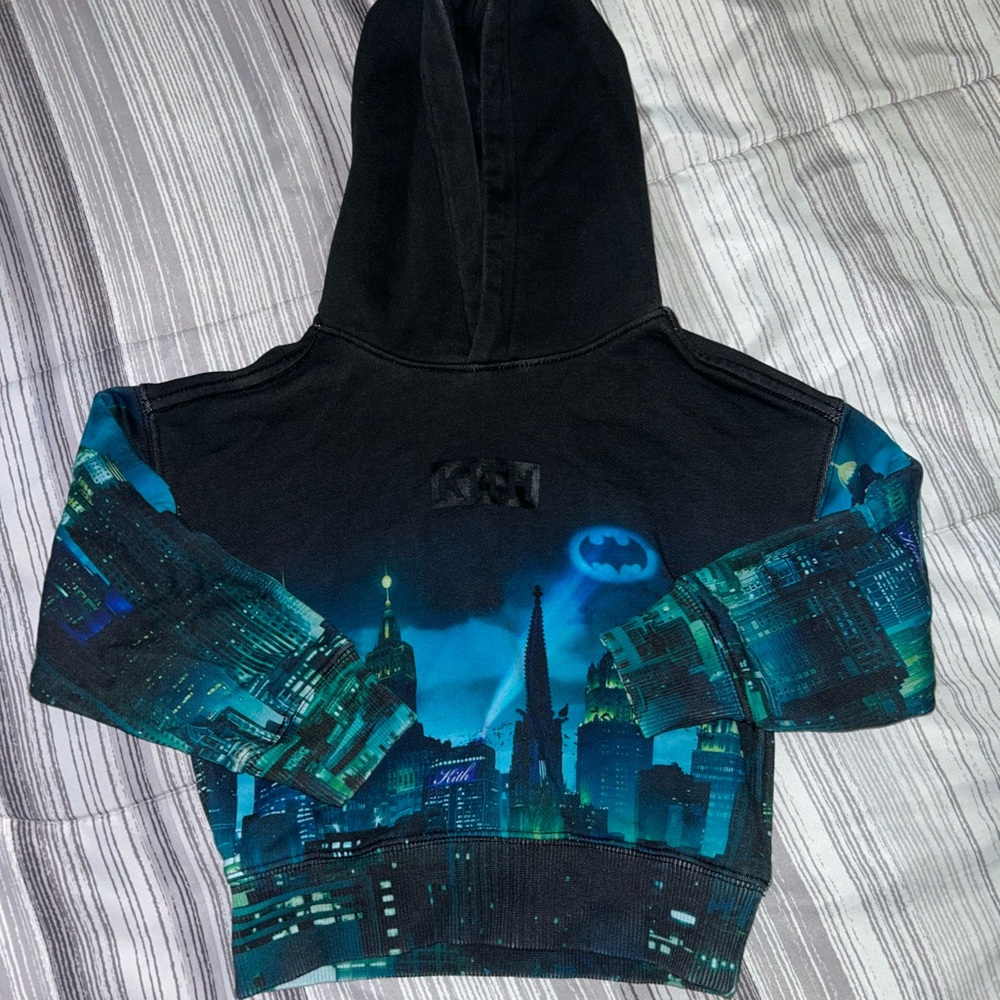 Kids Black and Blue Hoodie